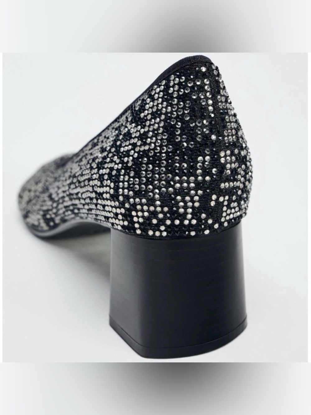 ZARA Rhinestone heel - Picture 4 of 14